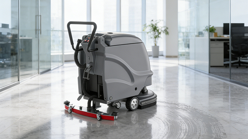 廣東福寧易購(gòu)超市引入揚(yáng)子鋰電洗地機(jī)，全面提升商場(chǎng)清潔效率